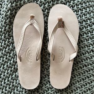 Rainbow Sandals Women's Single Layer Leather Sandal Narrow Strap